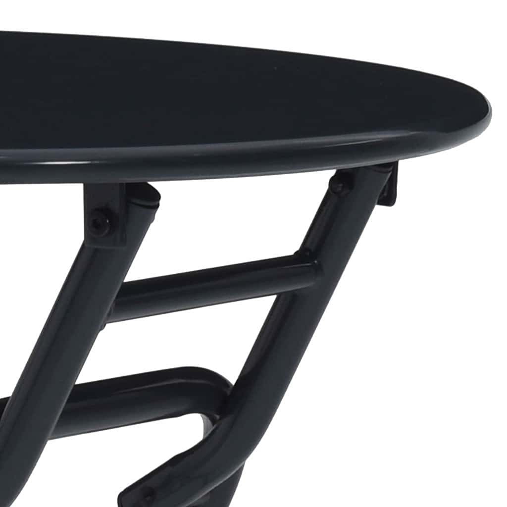 Garden Table Folding Anthracite 50 x 50 x 72 cm Metal