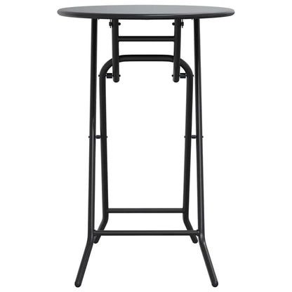 Garden Table Folding Anthracite 50 x 50 x 72 cm Metal