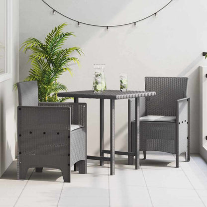 Garden Chair 2 pcs Light Grey 53 x 49 x 85 cm Polypropylene