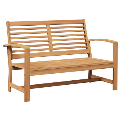 Garden Sofa Set 4 pcs Natural Solid Teak Wood