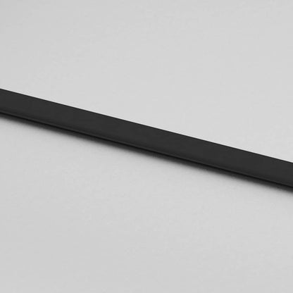 Sliding Door with Hardware Set Black 102.5x205 cm Tempered Glass