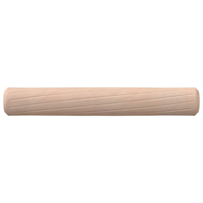 Wooden Dowels 12 pcs Brown Ø6 x 40 mm Solid wood