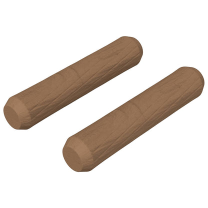 Wooden Dowels 2 pcs Brown Ø 8 x 35 mm Solid wood