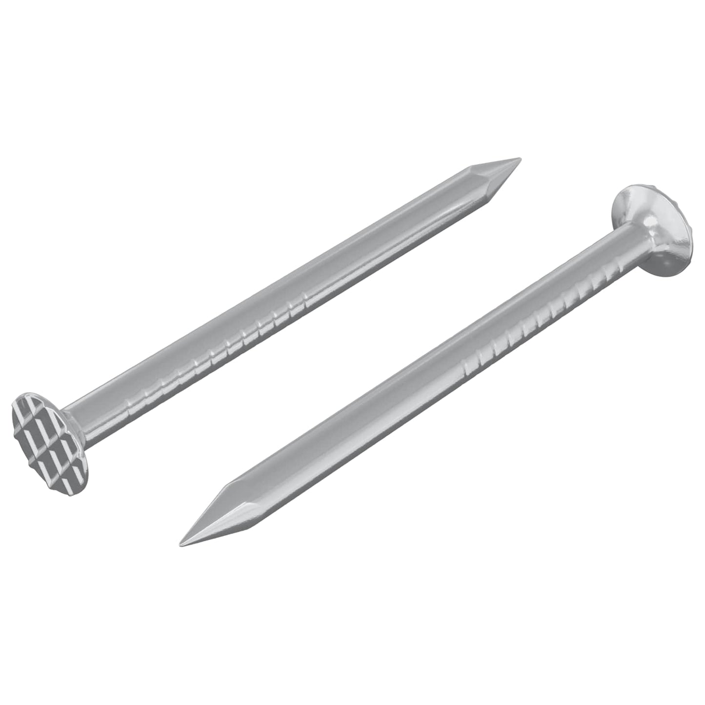 Nails for Wood 2 pcs Silver Ø 3 x 15 mm Metal