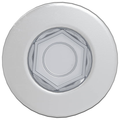 Head Cap Screw 12 pcs Silver M7 x 40 mm Steel