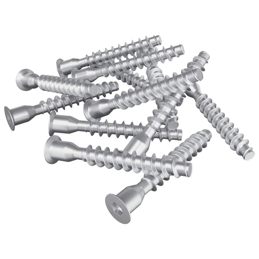 Confirmat Screws 2500 pcs Silver Metal