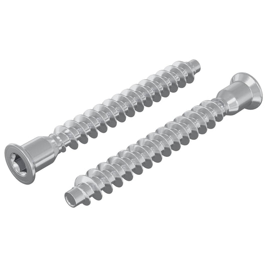 Confirmat Screws 2 pcs Silver Ø7 x 58 mm Metal