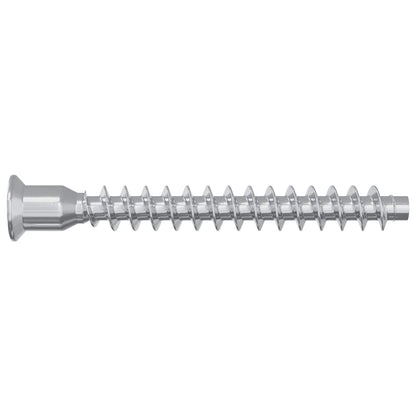 Confirmat Screws 2100 pcs Silver Metal