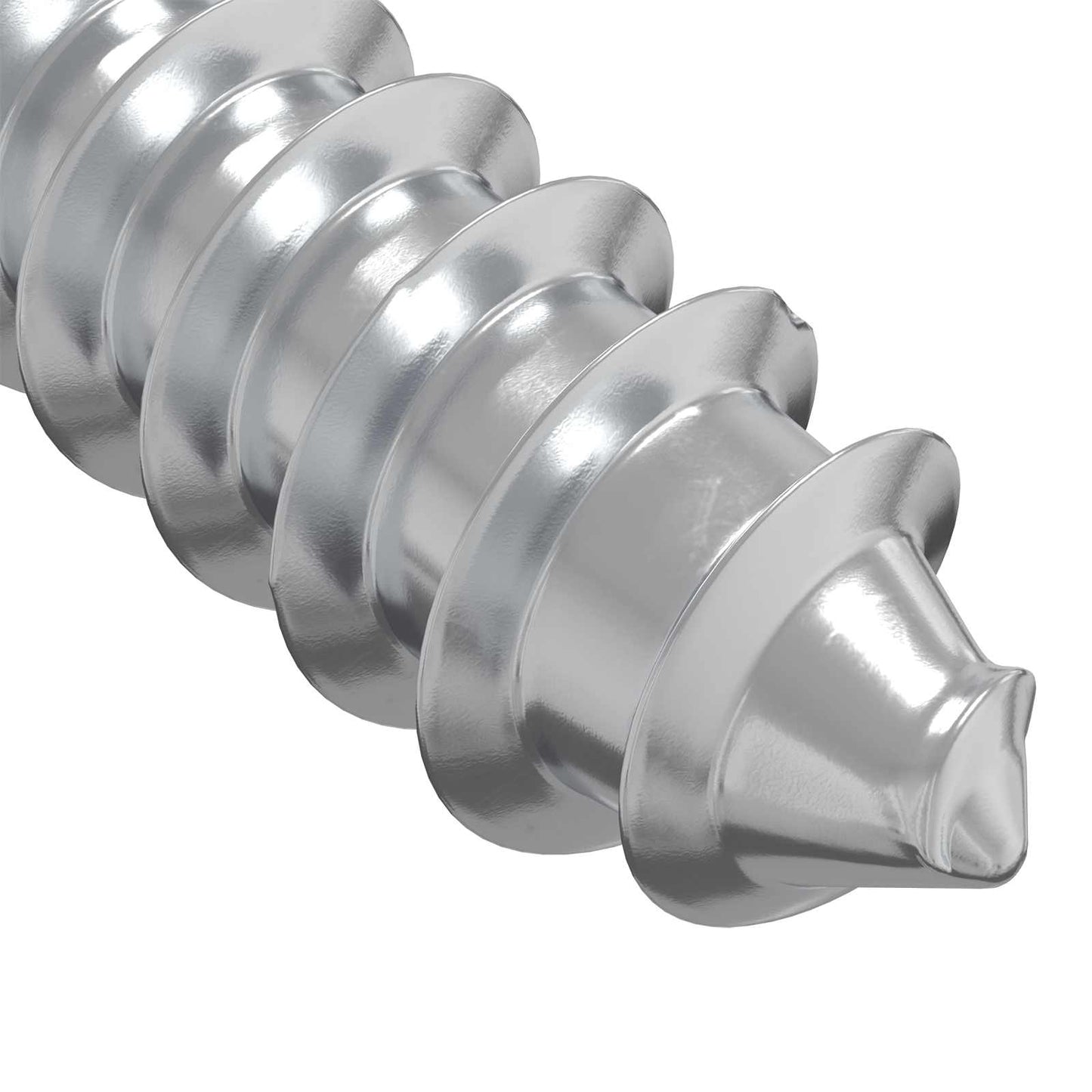 Wood Screws 2 pcs Silver M6 x 70 mm Steel