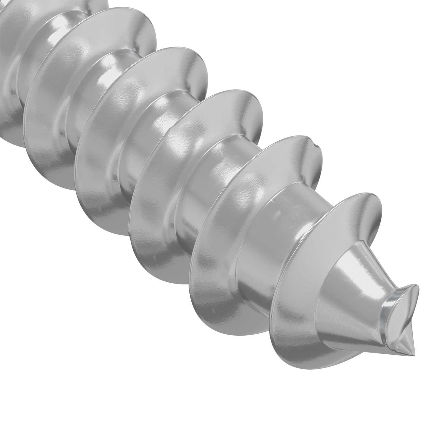 Wood Screws 2 pcs Silver M6 x 70 mm Steel
