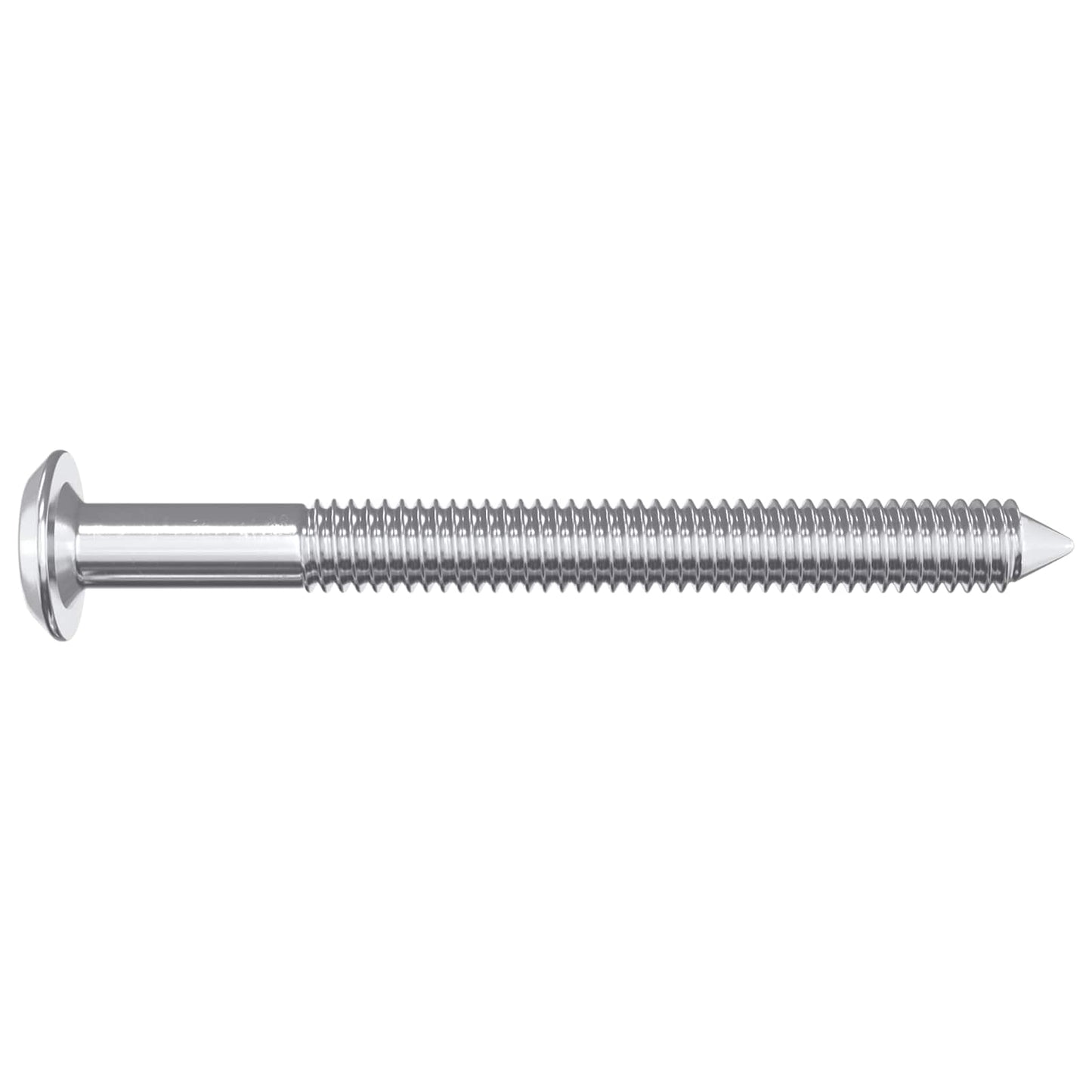 Furniture Screws 12 pcs Silver M6 x 60 mm Steel