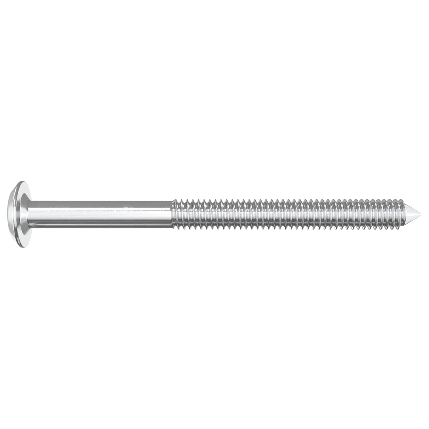 Furniture Screws 12 pcs Silver M6 x 70 mm Steel