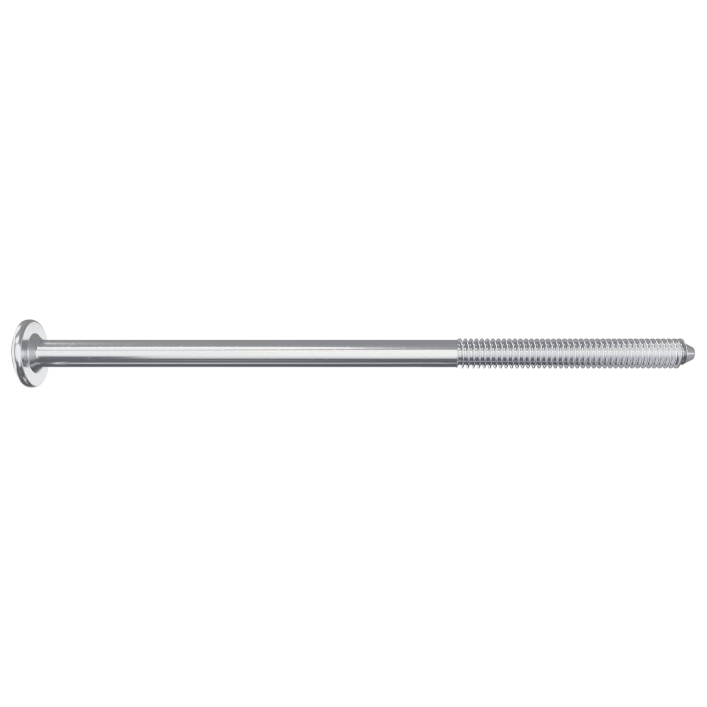 Furniture Screws 12 pcs Silver M6 x 120 mm Steel