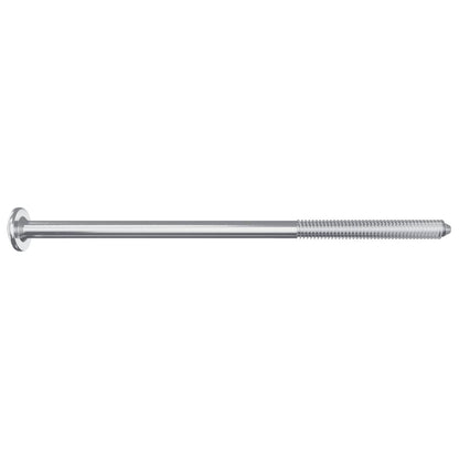 Furniture Screws 12 pcs Silver M6 x 120 mm Steel