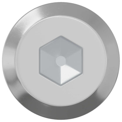 Screw 12 pcs Silver M6 x 50 mm Steel