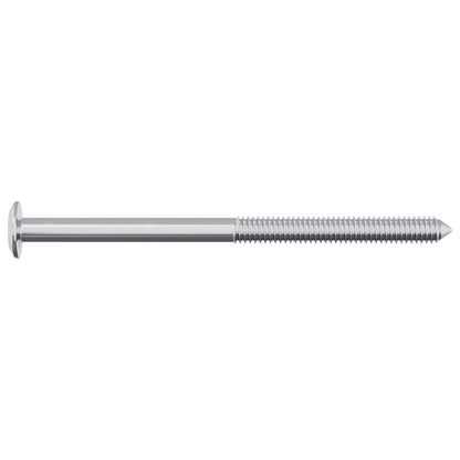 Screw 2 pcs Silver M6 x 85 mm Steel