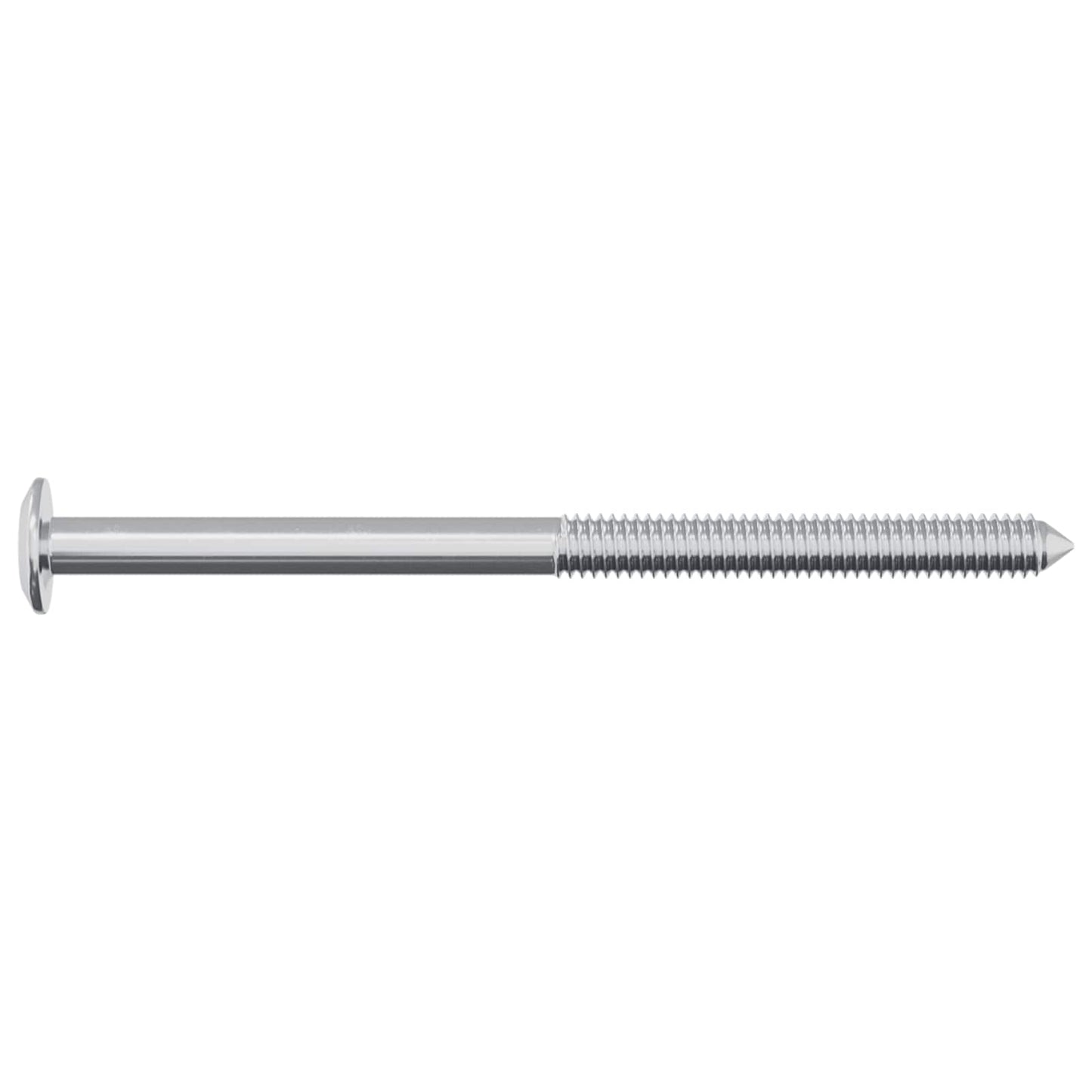 Screw 12 pcs Silver M6 x 85 mm Steel