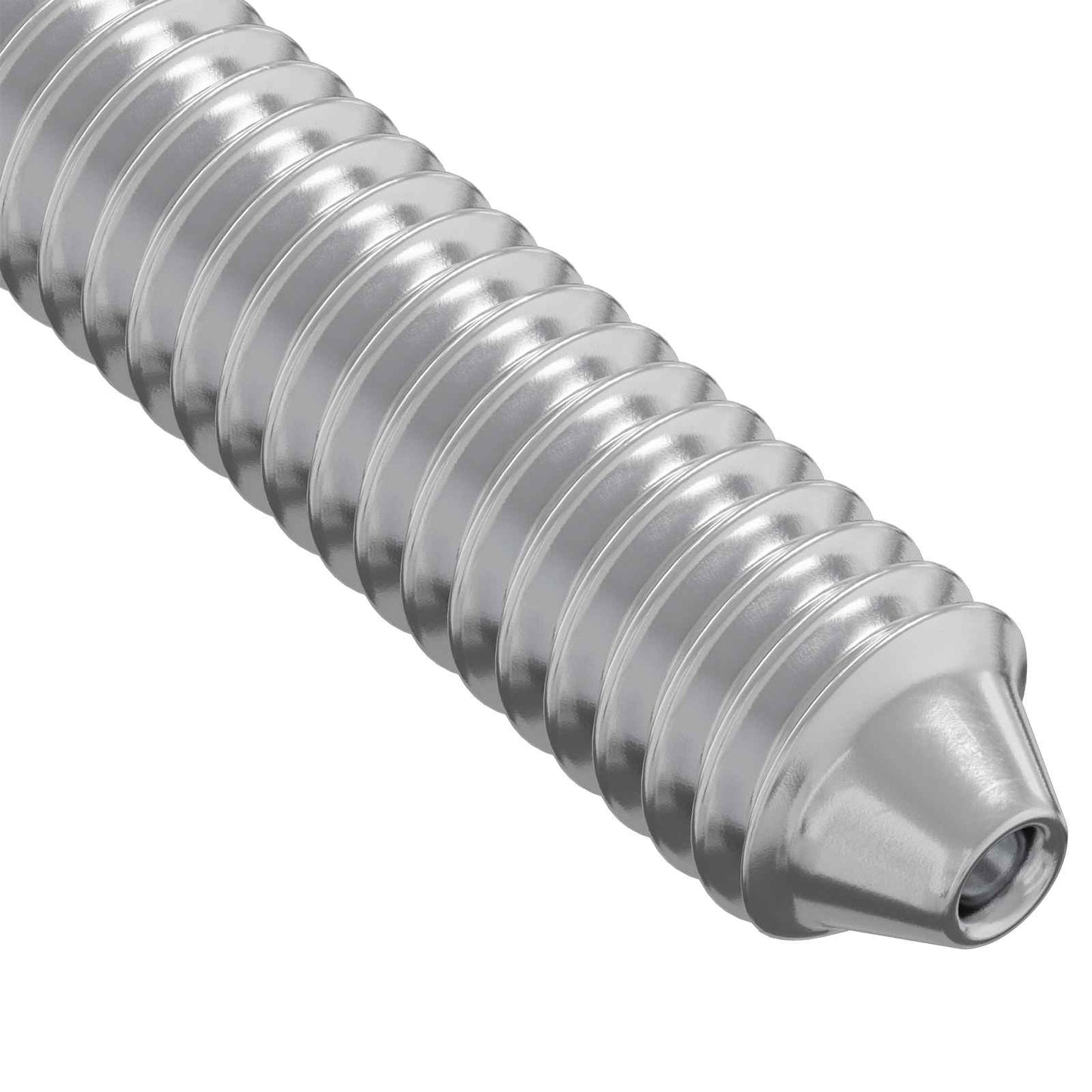 Screw 2 pcs Silver M6 x 120 mm Steel