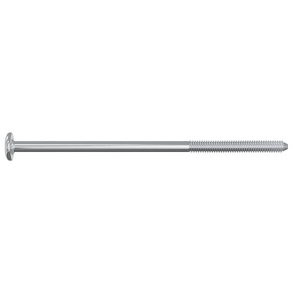 Screw 2 pcs Silver M6 x 120 mm Steel