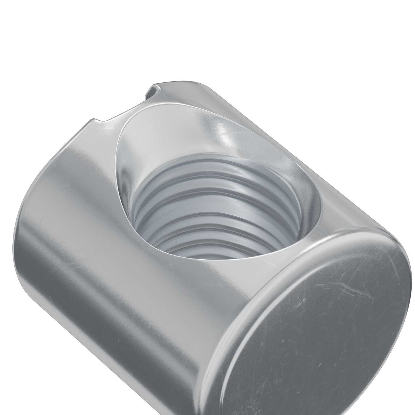 Barrel Nuts 4500 pcs Silver M6 x 12 mm Metal