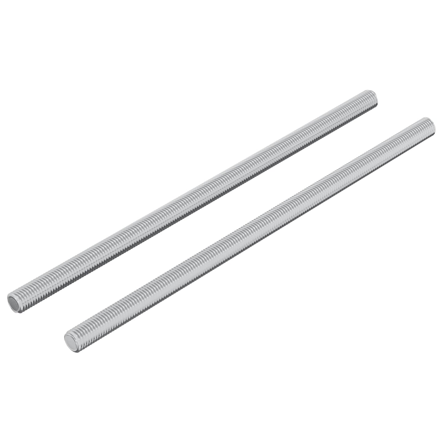 Threaded Rod 2 pcs Silver 6 x 135 mm Steel