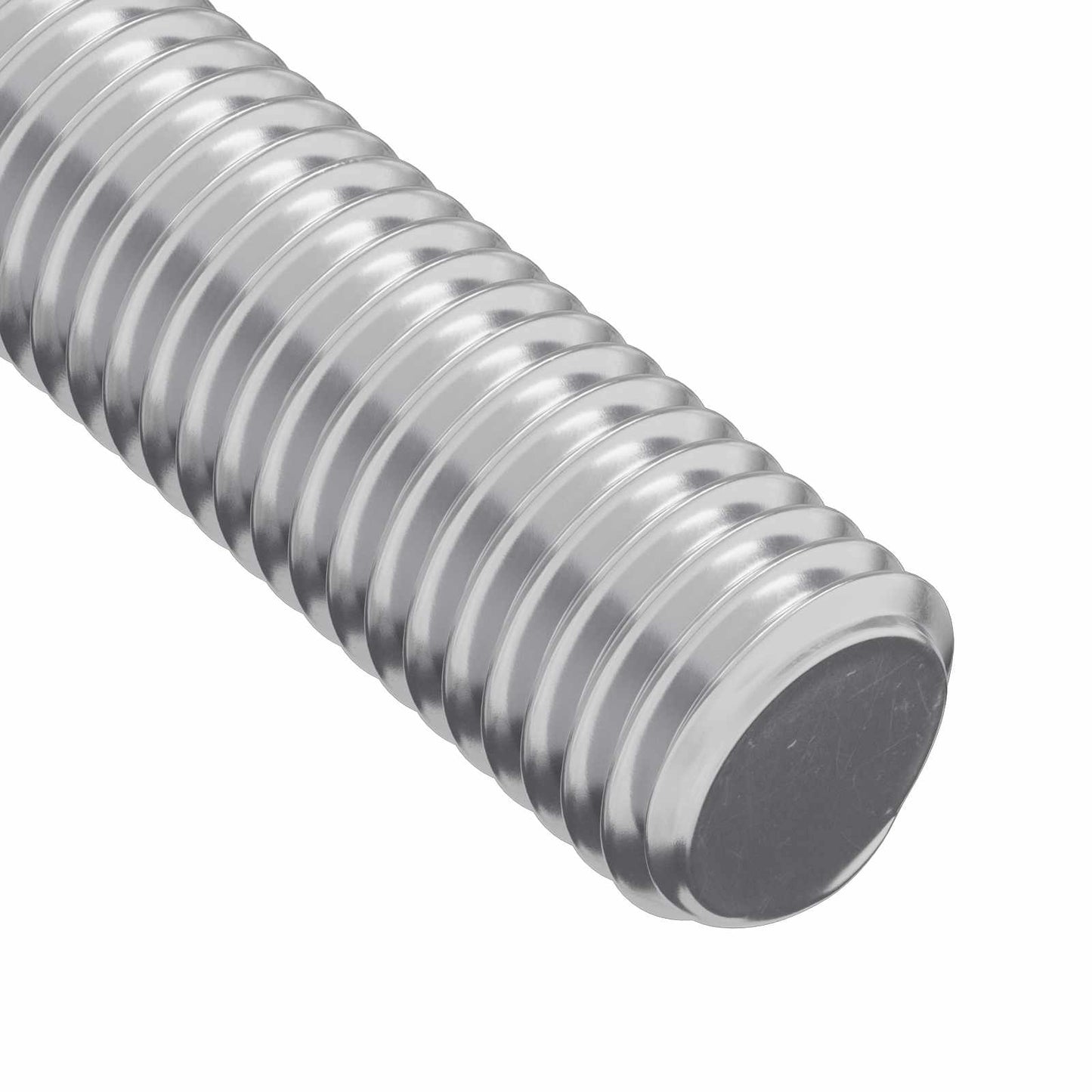 Threaded Rod 12 pcs Silver 6 x 135 mm Steel