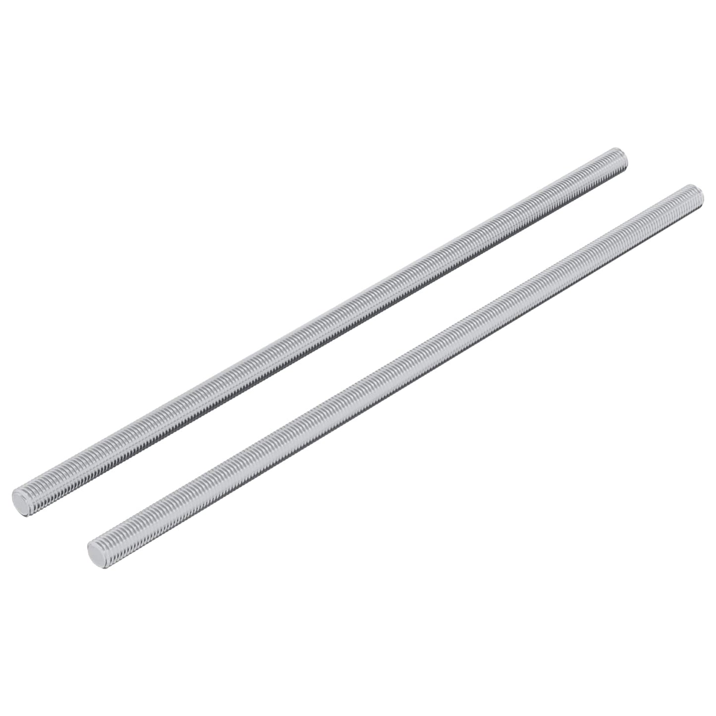 Threaded Rod 2 pcs Silver 6 x 170 mm Steel