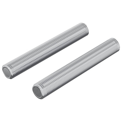 Threaded Rod 2 pcs Silver 8 x 55 mm Steel