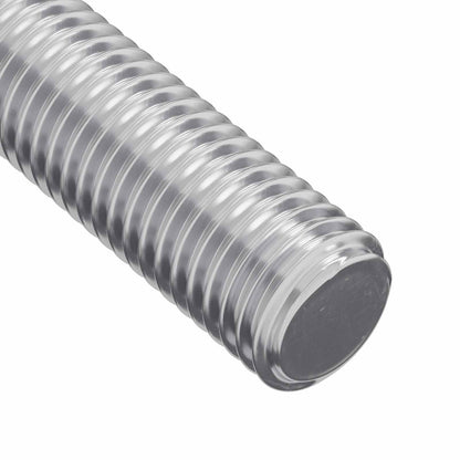Threaded Rods 2 pcs Silver M6 x 120 mm Metal