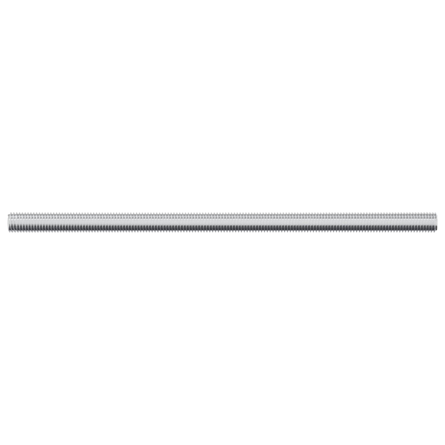 Threaded Rods 2 pcs Silver M6 x 120 mm Metal