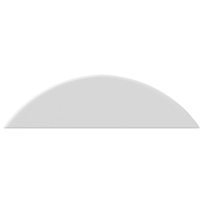 Half-moon Washer 2 pcs White M6 Polypropylene
