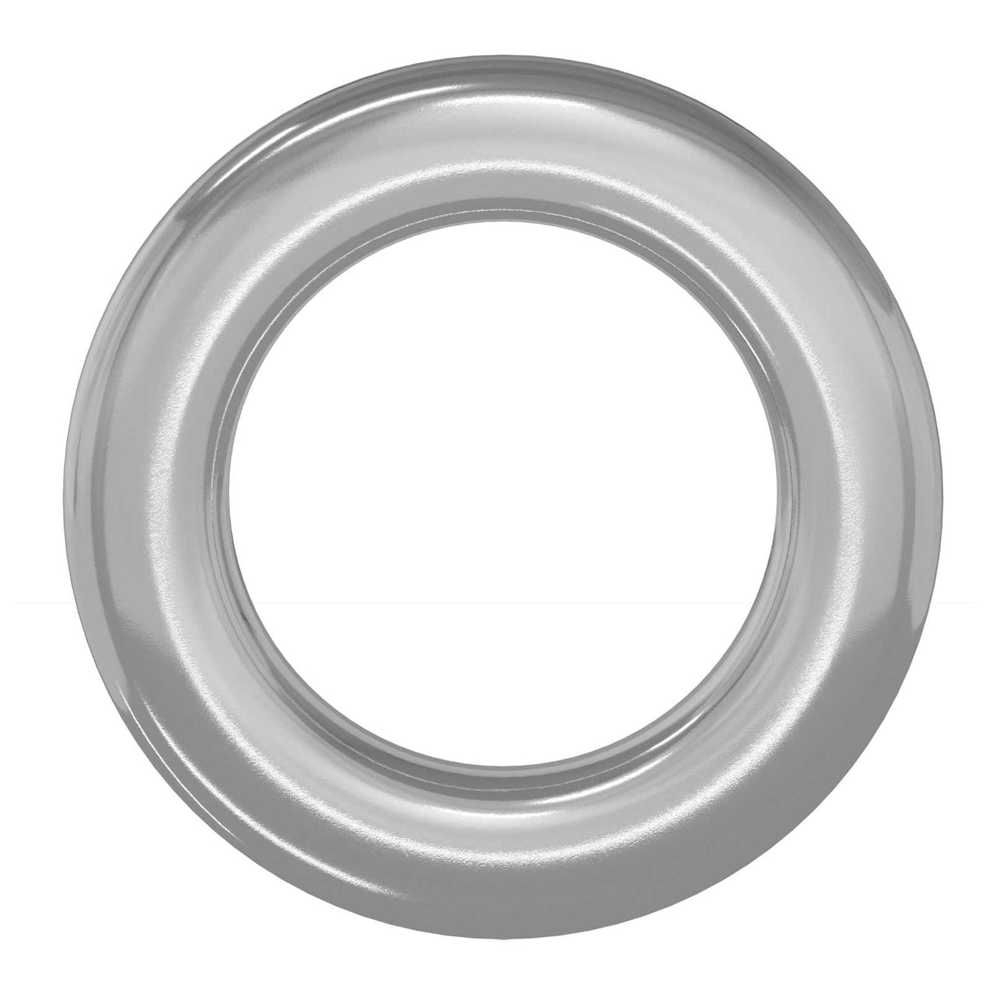 Washers 2 pcs Silver 10 x 10 x 0.8 mm Iron
