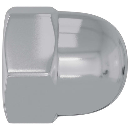 Hex Acorn Nuts 12 pcs Silver M8 Metal