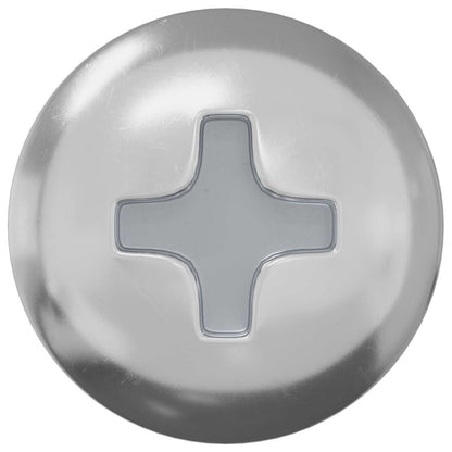 Screw 2 pcs Silver 9.8 x 35 mm Iron