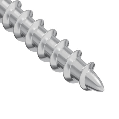 Screw 12 pcs Silver 9.8 x 35 mm Iron