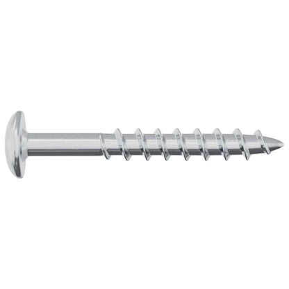 Screw 7792 pcs Silver 9.8 x 35 mm Iron