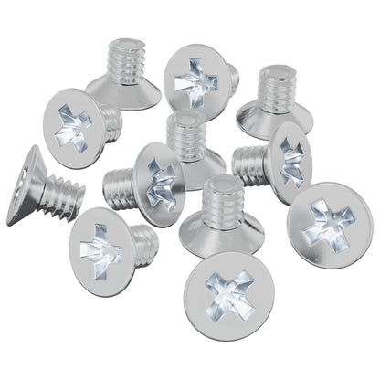 Countersunk Head Screws 32727 pcs Silver Iron