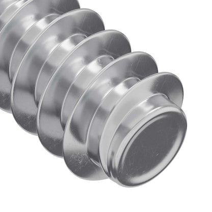 Screw 2 pcs Silver M6 x 12 mm Iron