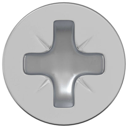 Screw 10909 pcs Silver M6 x 12 mm Iron