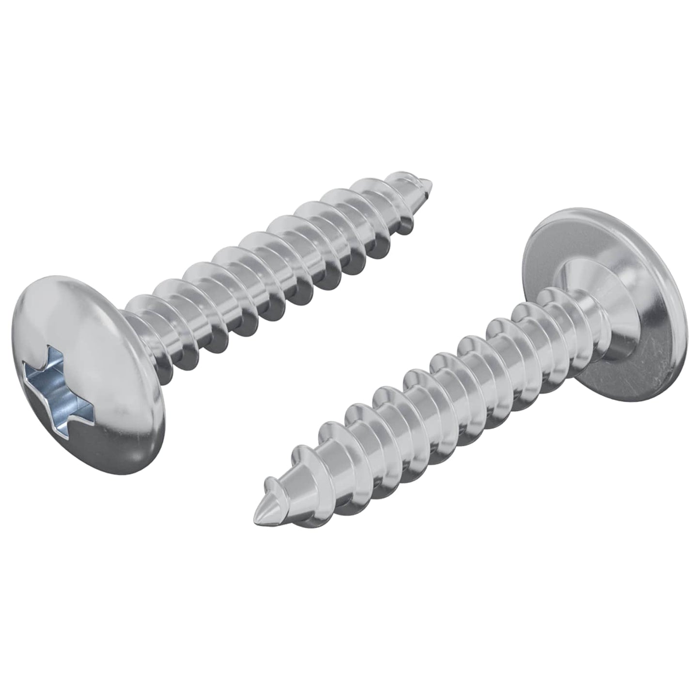 Self Tapping Nail 2 pcs Zinc-coated 4 x 20 mm Steel