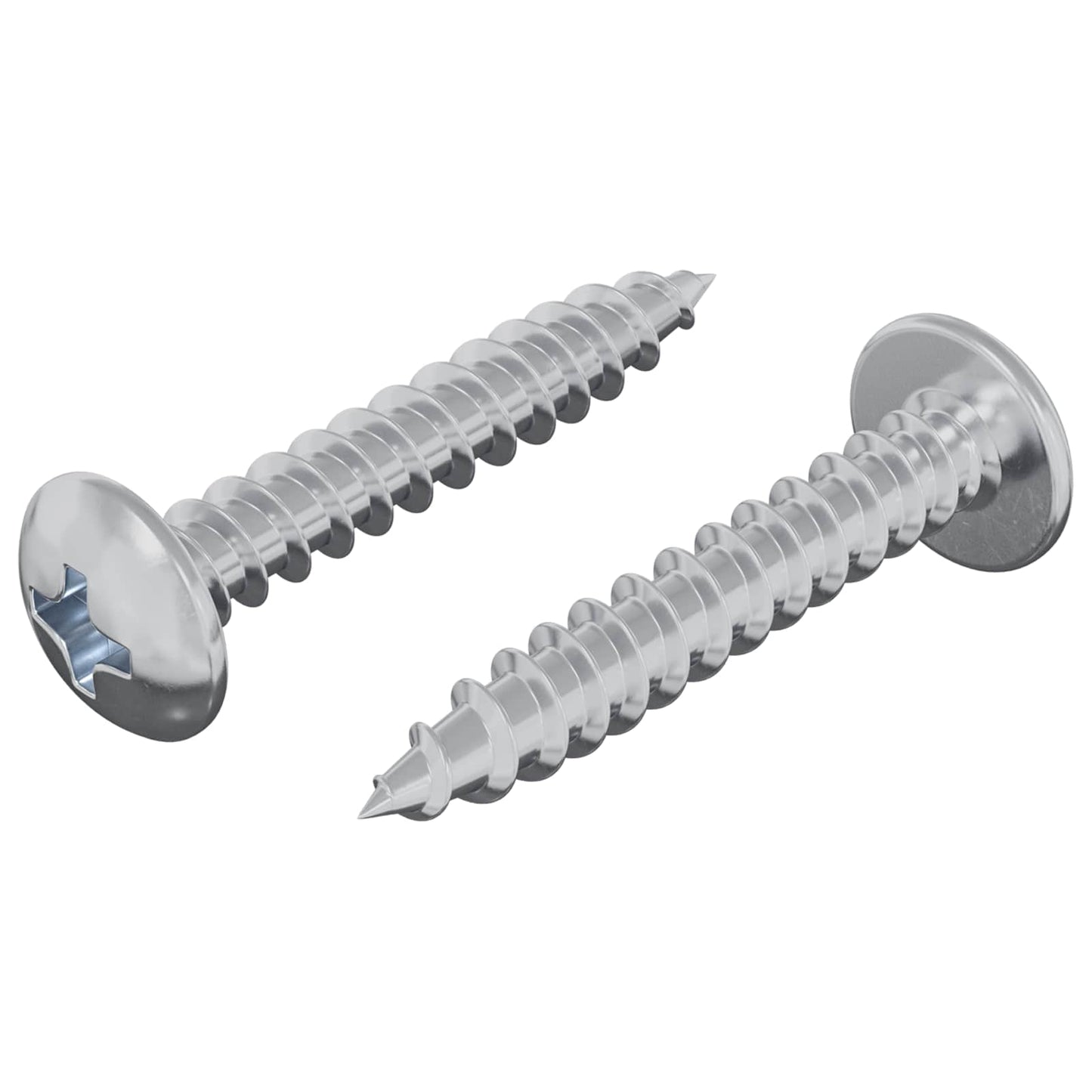 Self Tapping Nail 2 pcs Zinc-coated 4 x 25 mm Steel