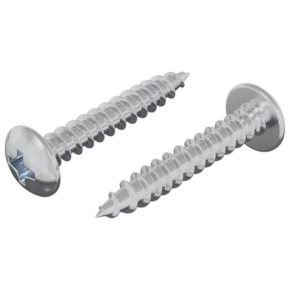 Self Tapping Nail 2 pcs Zinc-coated 4 x 25 mm Steel