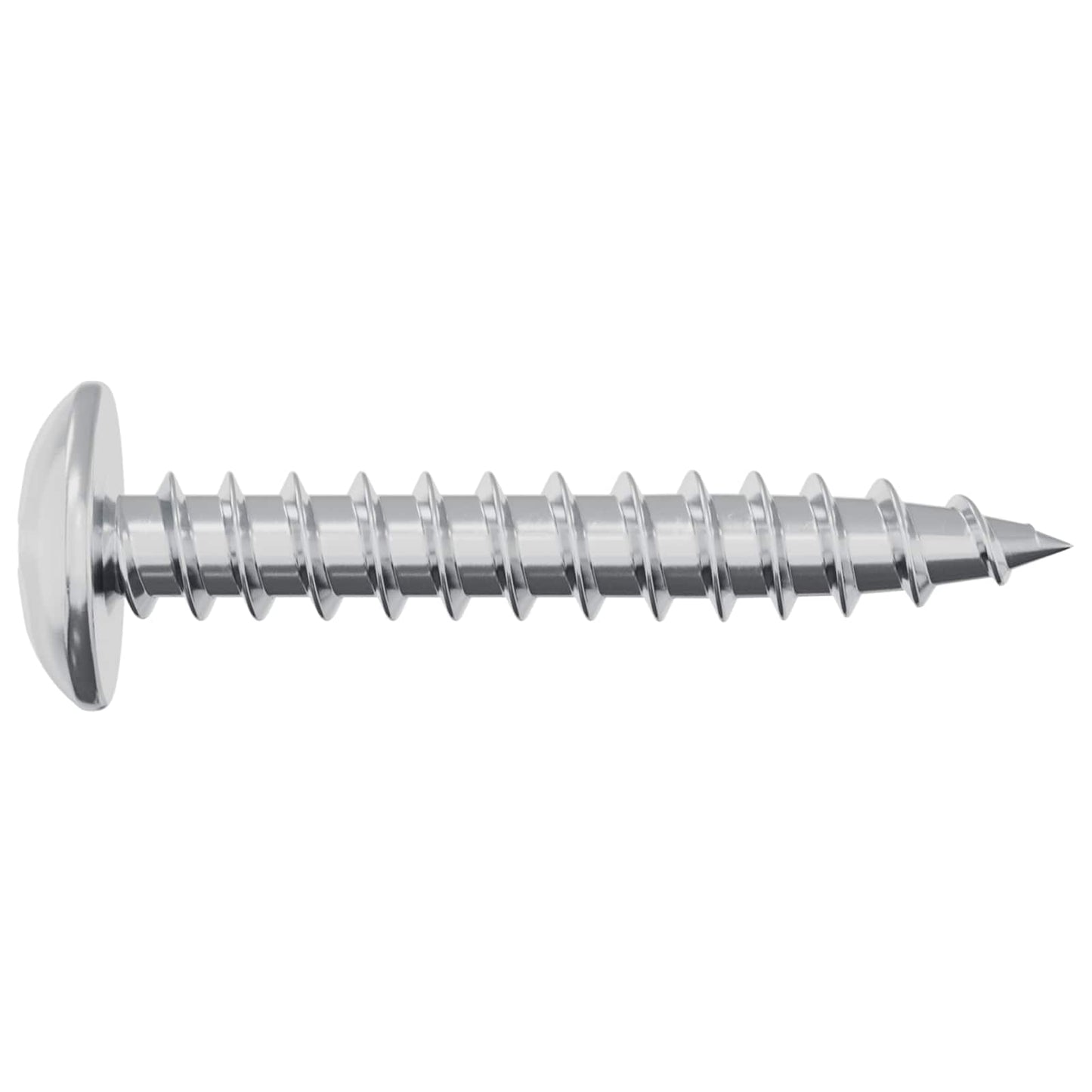 Self Tapping Nail 2 pcs Zinc-coated 4 x 25 mm Steel