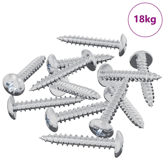 Self Tapping Nail 9231 pcs Zinc-coated Steel