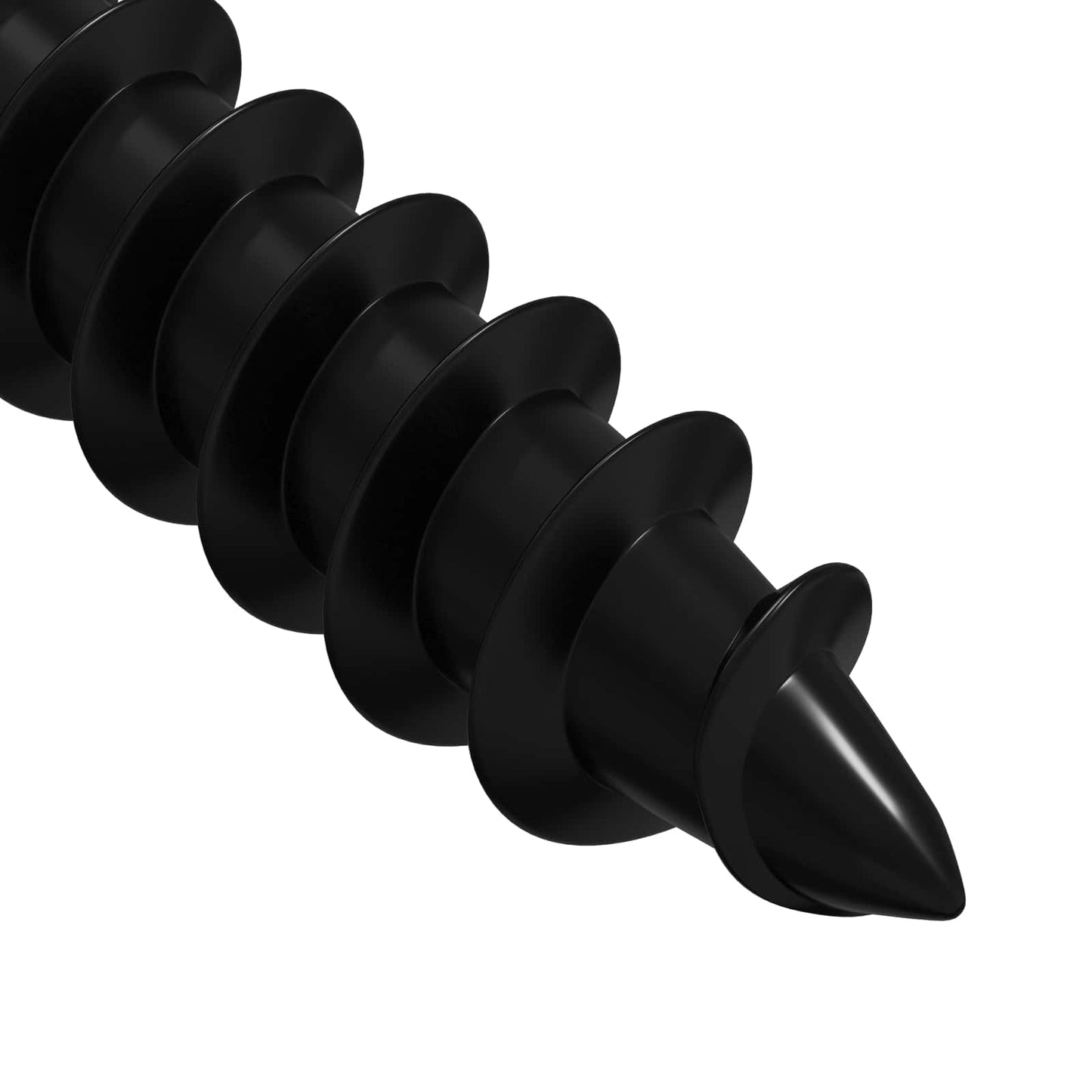 Self Tapping Nail 2 pcs Black 4 x 25 mm Steel