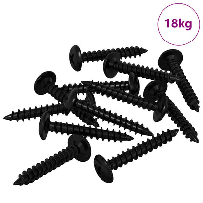 Self Tapping Nail 9000 pcs Black Steel