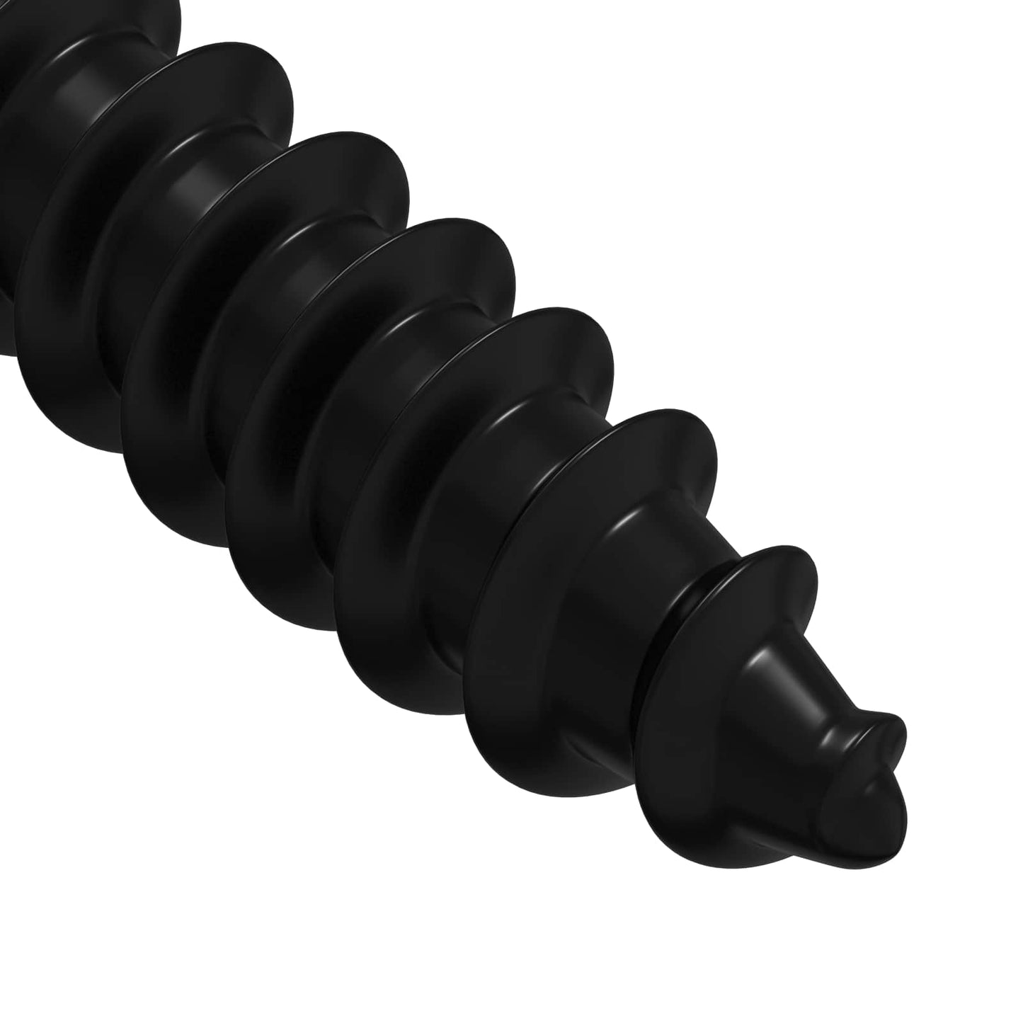 Tapping Nail 2 pcs Black M4 x 28 mm Steel