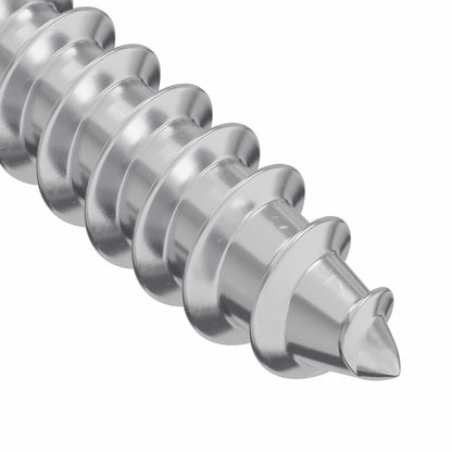 Screw 12 pcs Silver M4 x 16 mm Steel