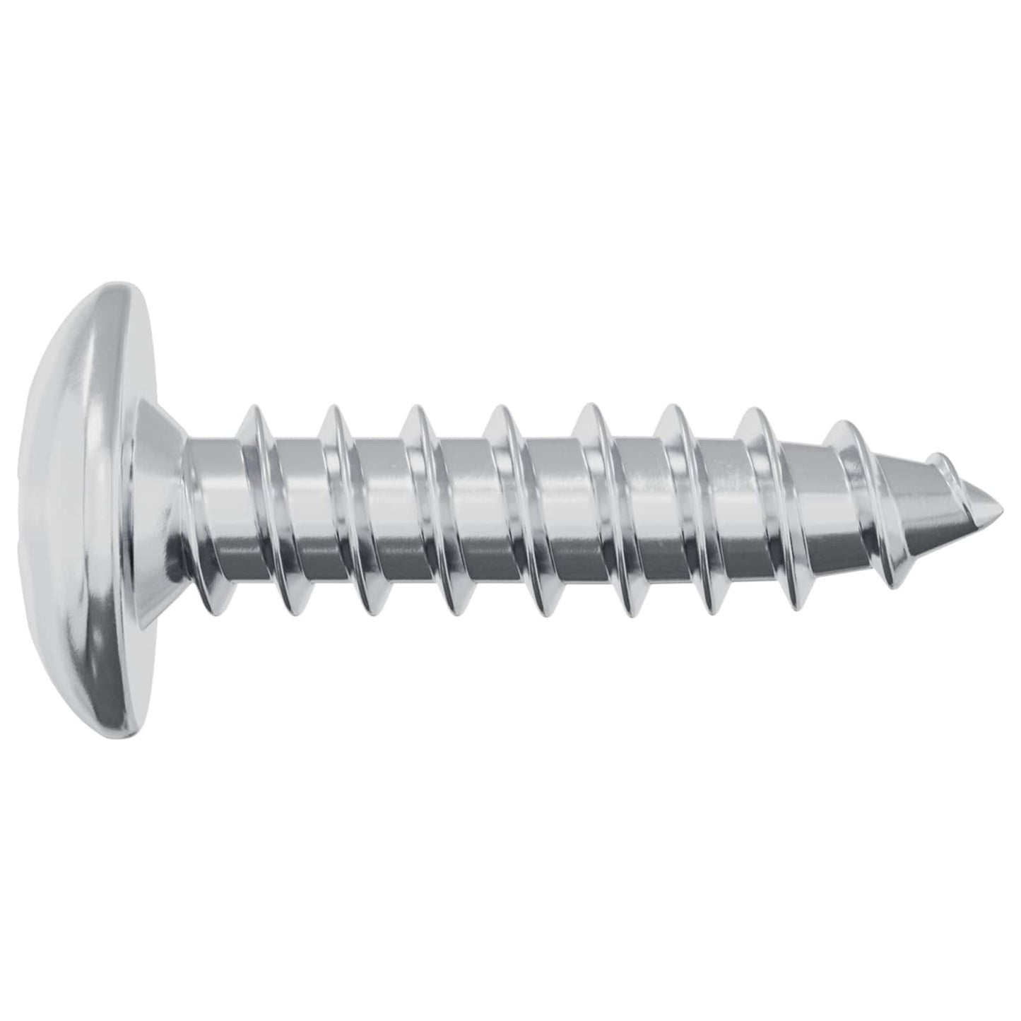 Screw 12 pcs Silver M4 x 16 mm Steel