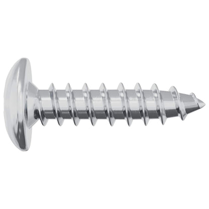 Screw 13636 pcs Silver M4 x 16 mm Steel